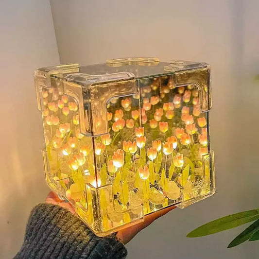 3D Luminous Cube – Style and Cosy Atmosphere