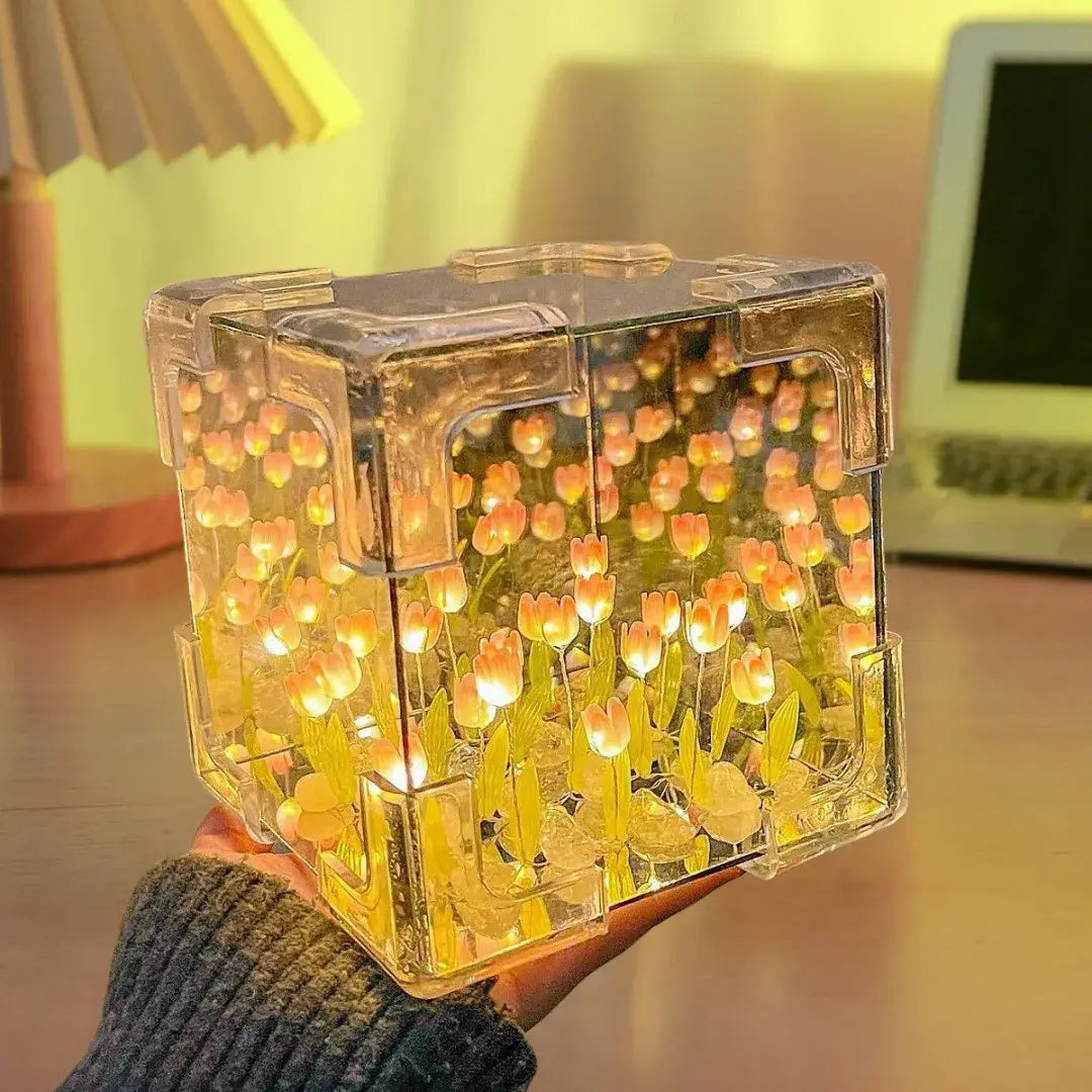 3D Luminous Cube – Style and Cosy Atmosphere